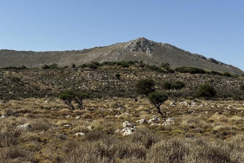 Kokkino Chorio Kreta, Kokkino Chorio: Spektakuläres 80.000 m² großes Grundstück mit Meerblick auf Kreta zum Verkauf Grundstück kaufen